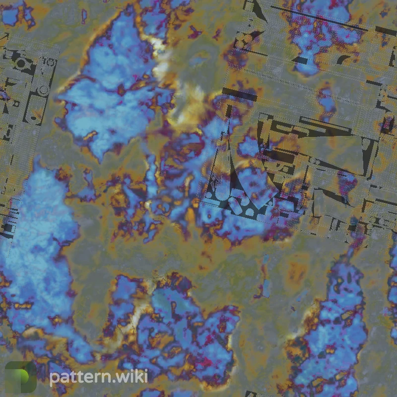 AK-47 Case Hardened seed 824 pattern template