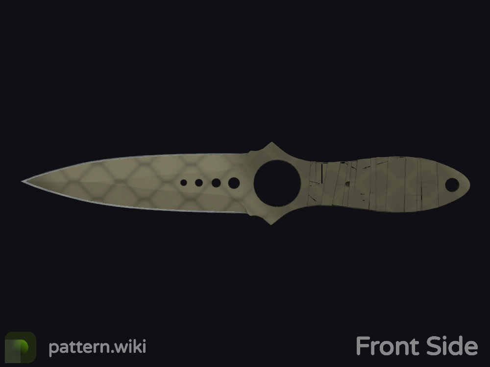 Skeleton Knife Safari Mesh seed 759