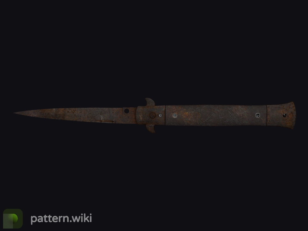 Stiletto Knife Rust Coat seed 833