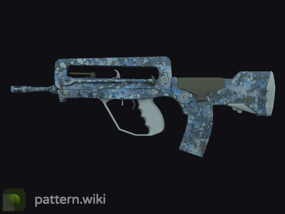 FAMAS Cyanospatter seed 958