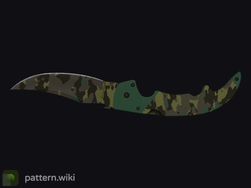 Falchion Knife Boreal Forest seed 925