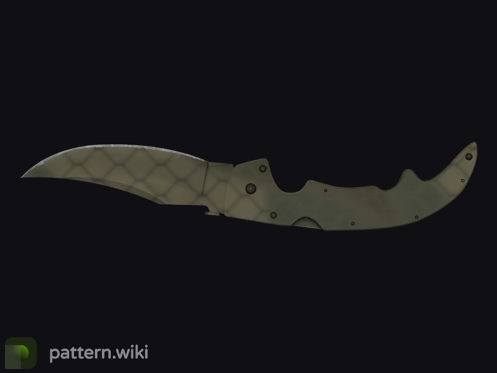 Falchion Knife Safari Mesh seed 296