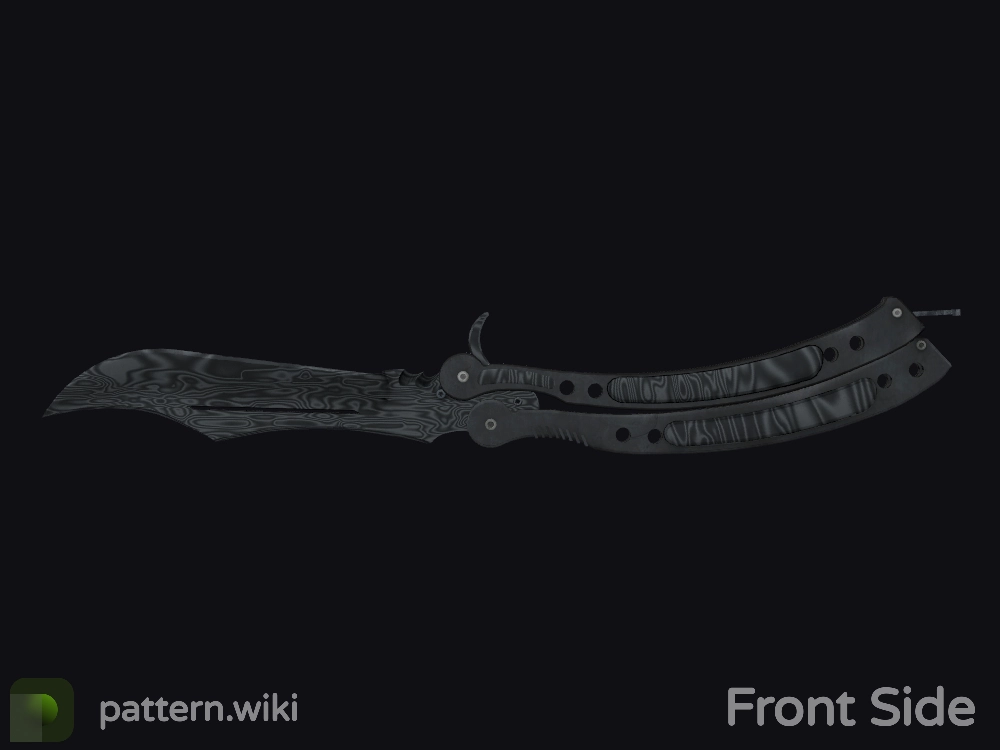 Butterfly Knife Damascus Steel seed 31