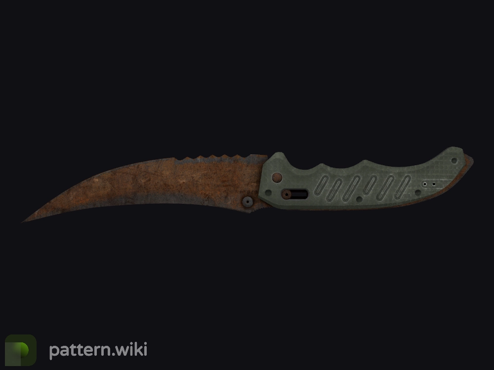 Flip Knife Rust Coat seed 567