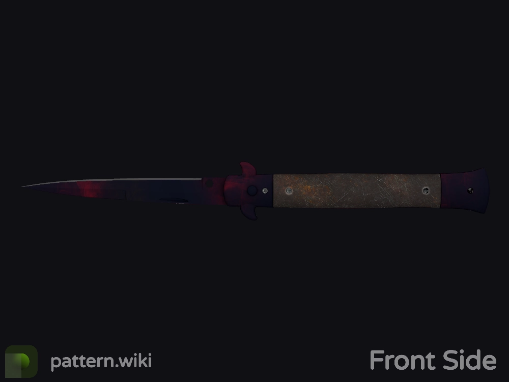 Stiletto Knife Doppler seed 483