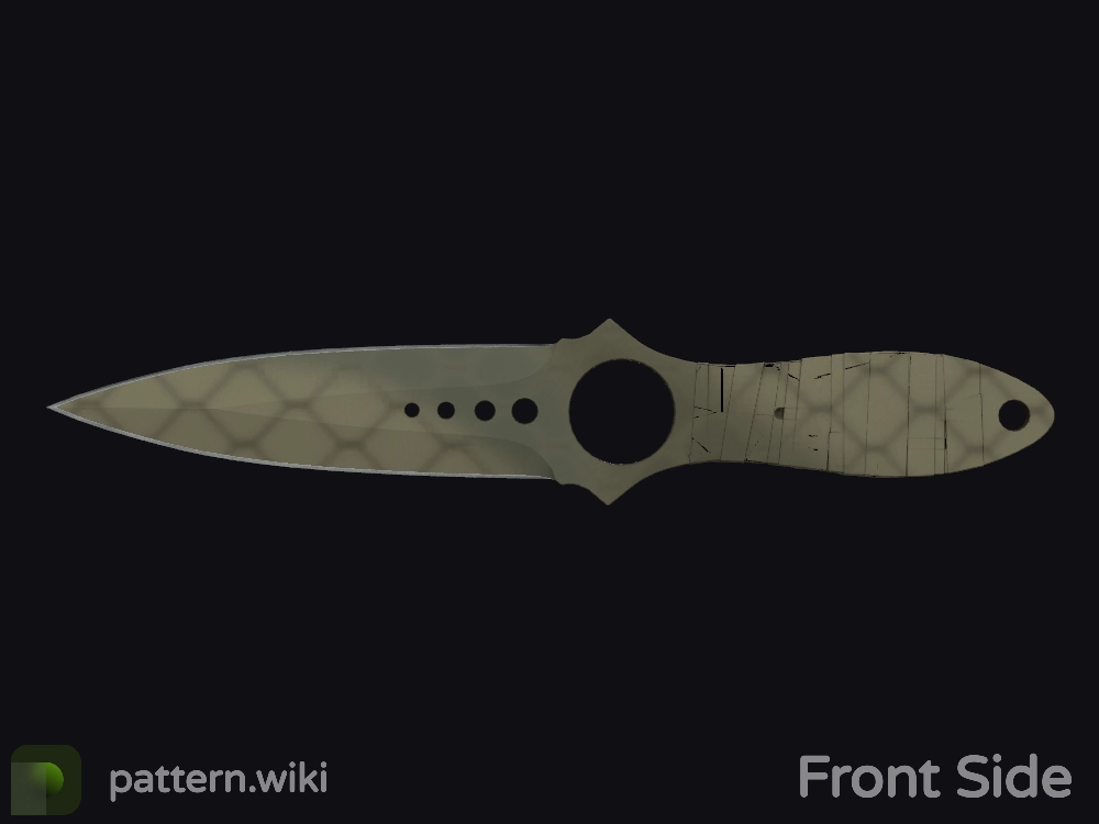 Skeleton Knife Safari Mesh seed 367