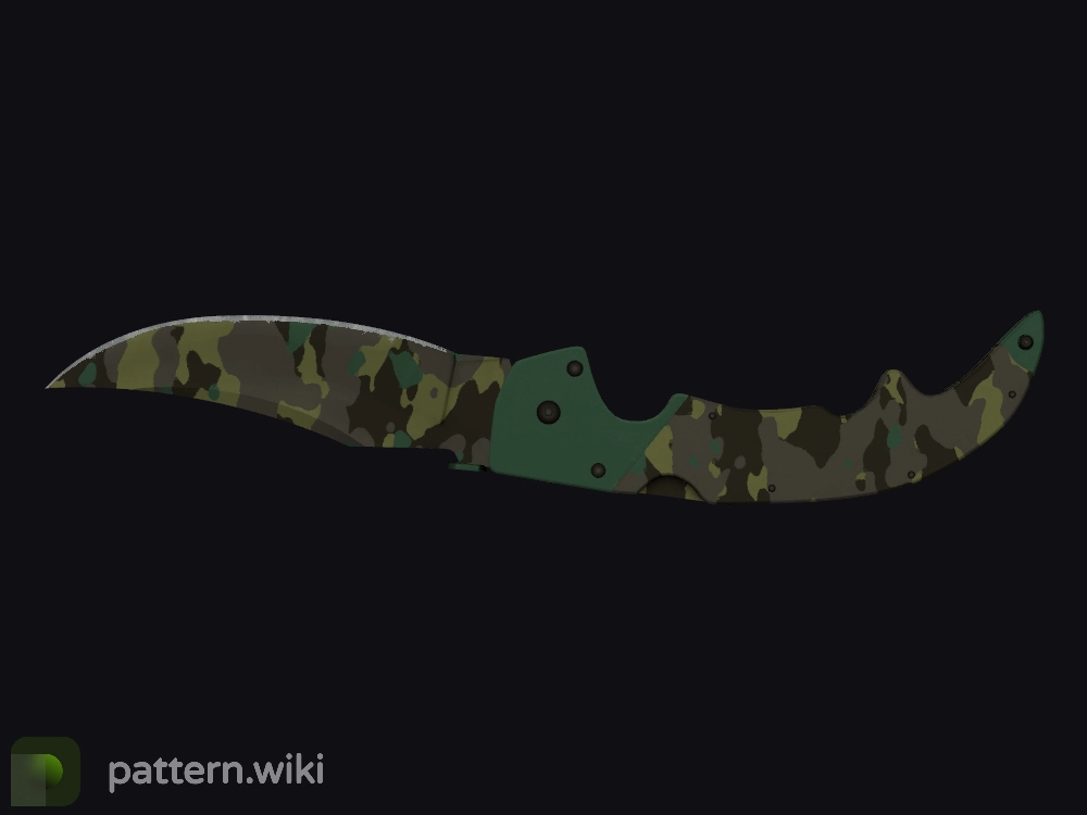 Falchion Knife Boreal Forest seed 206