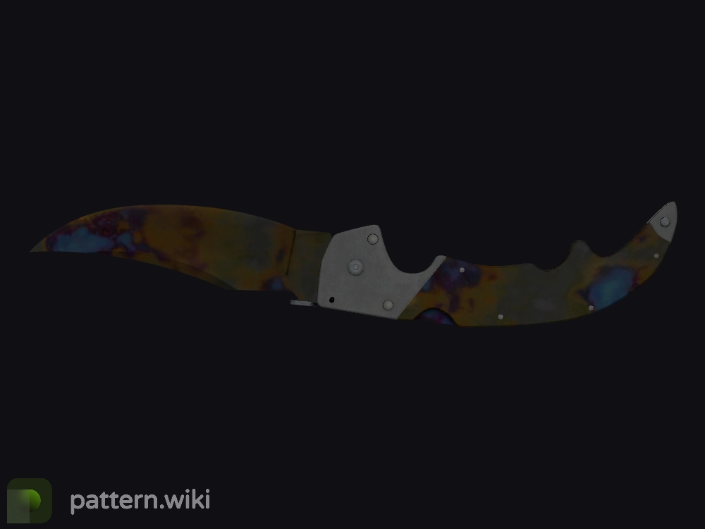 Falchion Knife Case Hardened seed 258