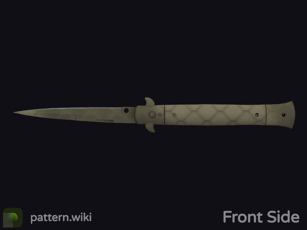 Stiletto Knife Safari Mesh seed 962