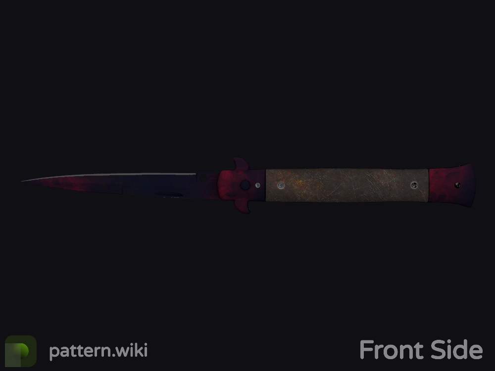 Stiletto Knife Doppler seed 621