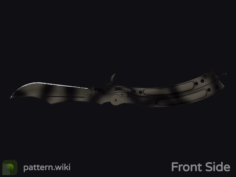 Butterfly Knife Scorched seed 436