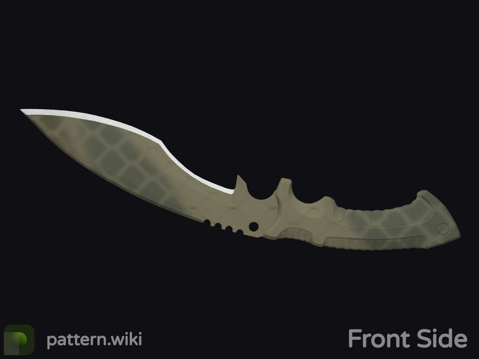 Kukri Knife Safari Mesh seed 847