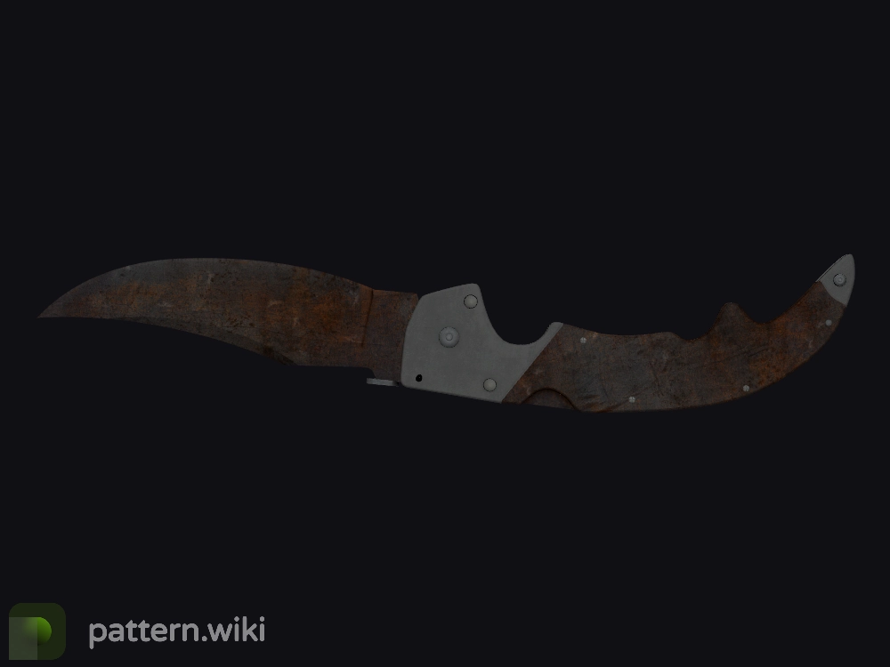 Falchion Knife Rust Coat seed 790