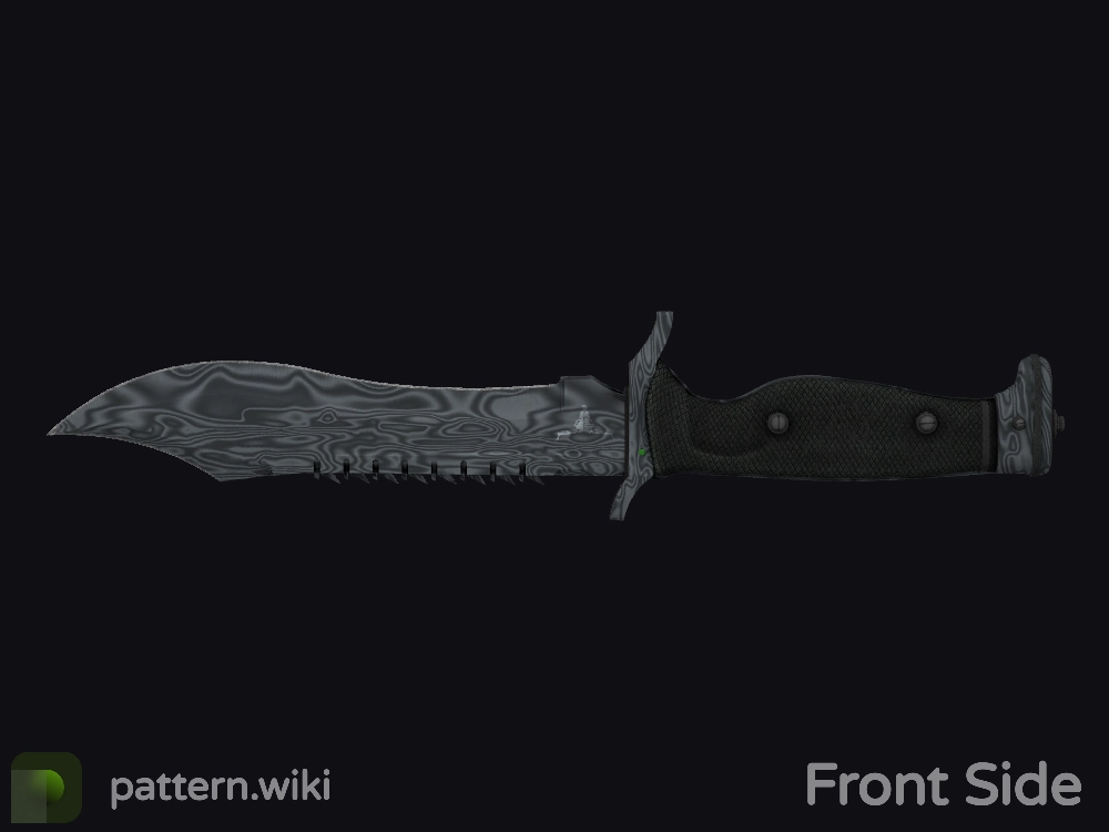 Bowie Knife Damascus Steel seed 540