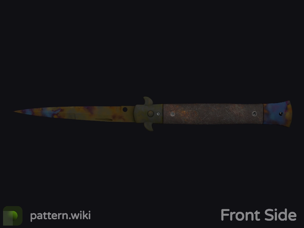 Stiletto Knife Case Hardened seed 735