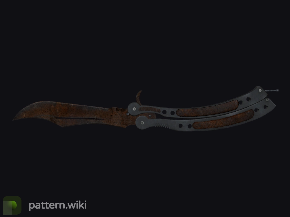 Butterfly Knife Rust Coat seed 598