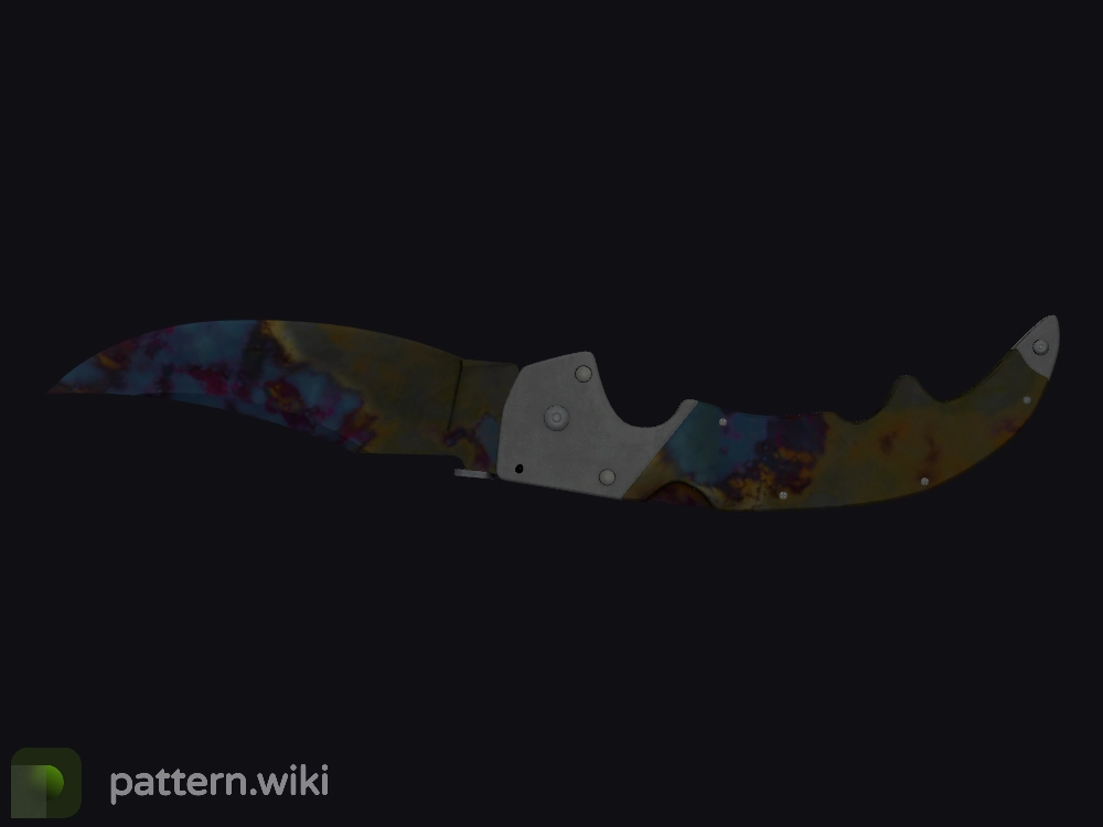 Falchion Knife Case Hardened seed 303