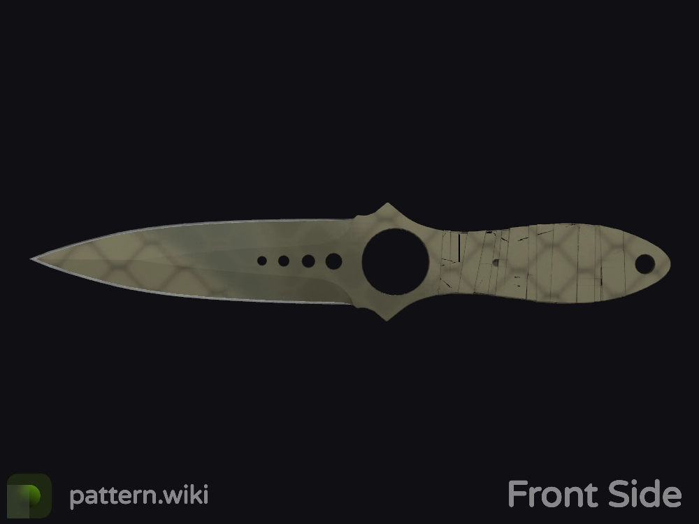 Skeleton Knife Safari Mesh seed 629