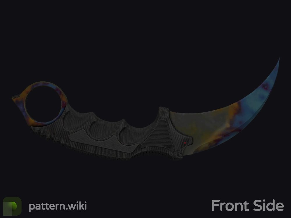 Karambit Case Hardened seed 854