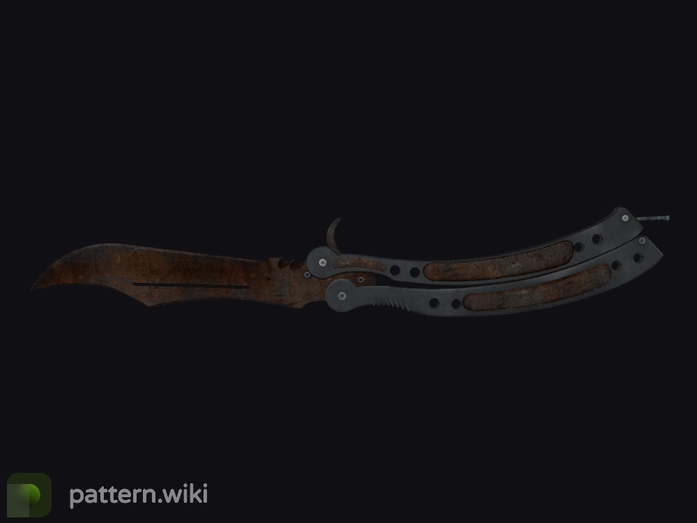 Butterfly Knife Rust Coat seed 56