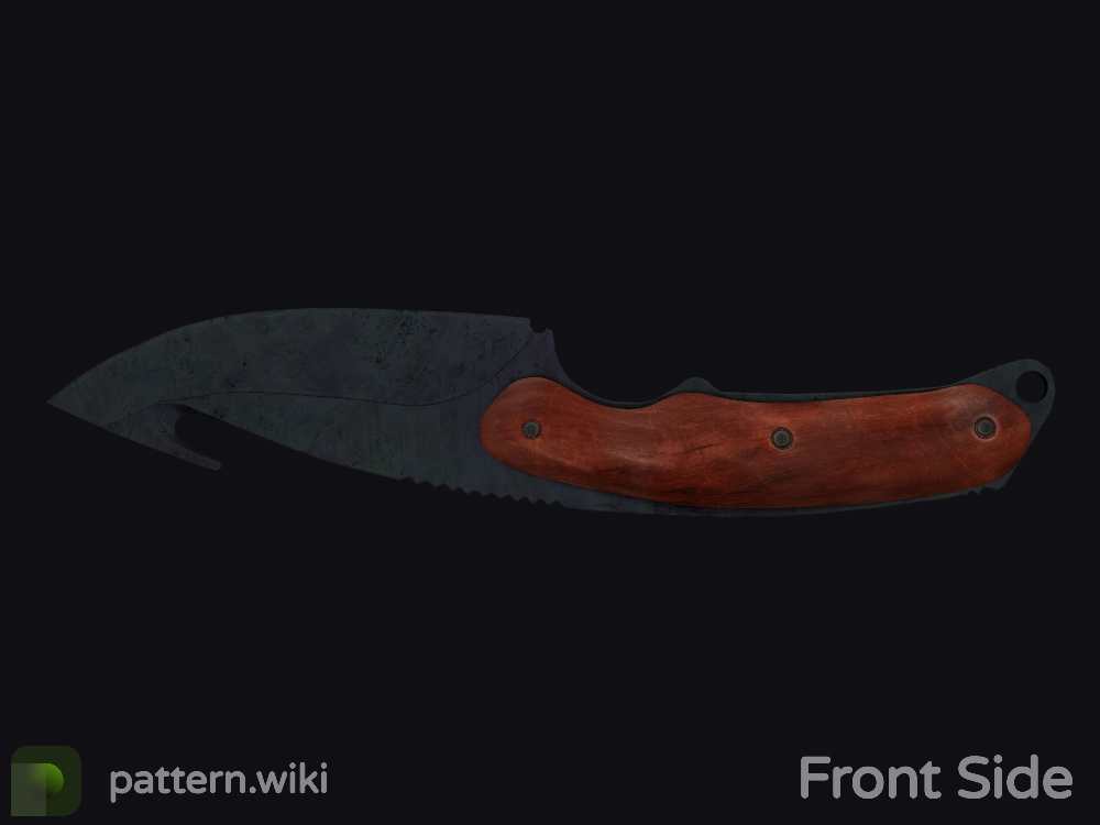 Gut Knife Blue Steel seed 557