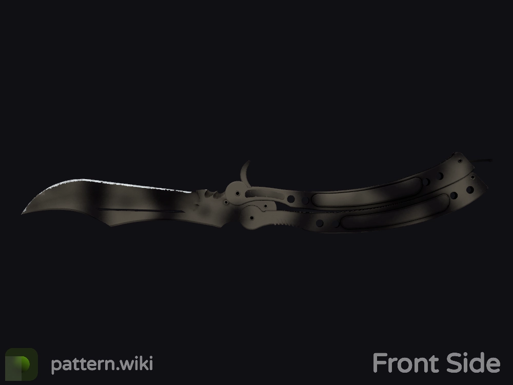 Butterfly Knife Scorched seed 181