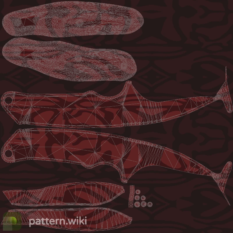 Gut Knife Slaughter seed 17 pattern template