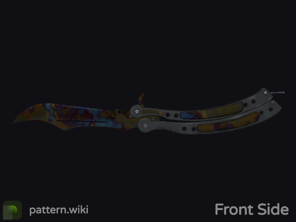 Butterfly Knife Case Hardened seed 689