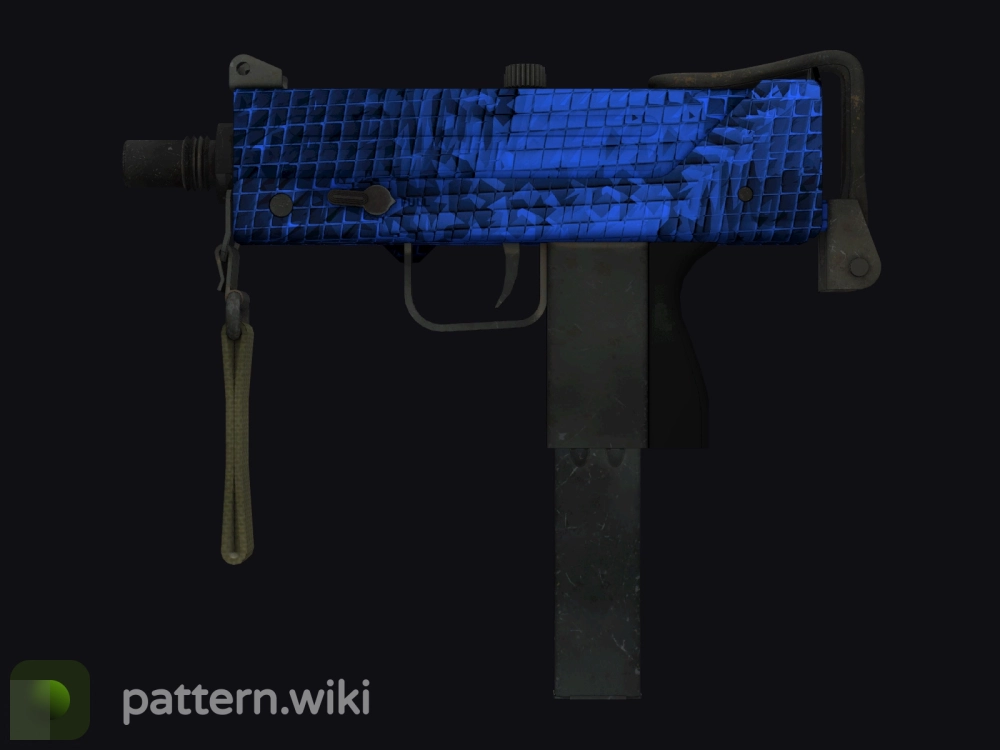 MAC-10 Lapis Gator seed 408