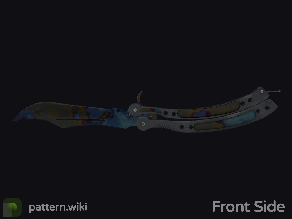 Butterfly Knife Case Hardened seed 153