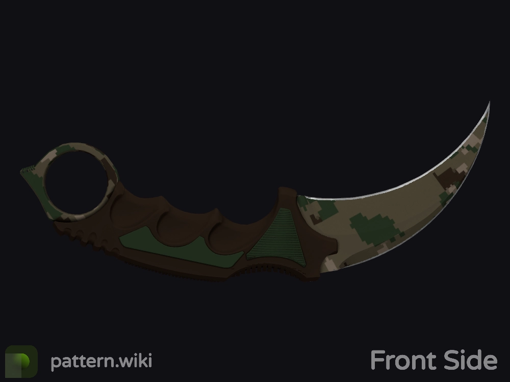 Karambit Forest DDPAT seed 104