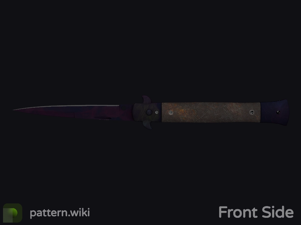 Stiletto Knife Doppler seed 131