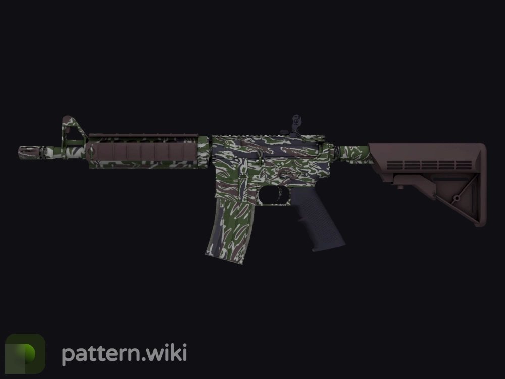 M4A4 Jungle Tiger seed 16