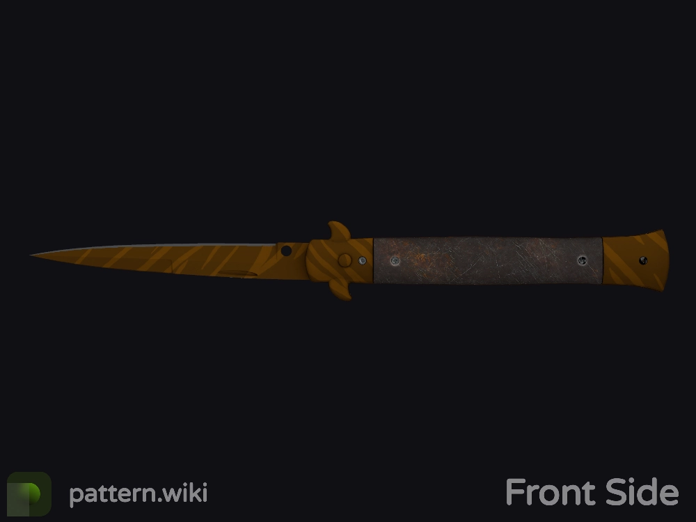 Stiletto Knife Tiger Tooth seed 310