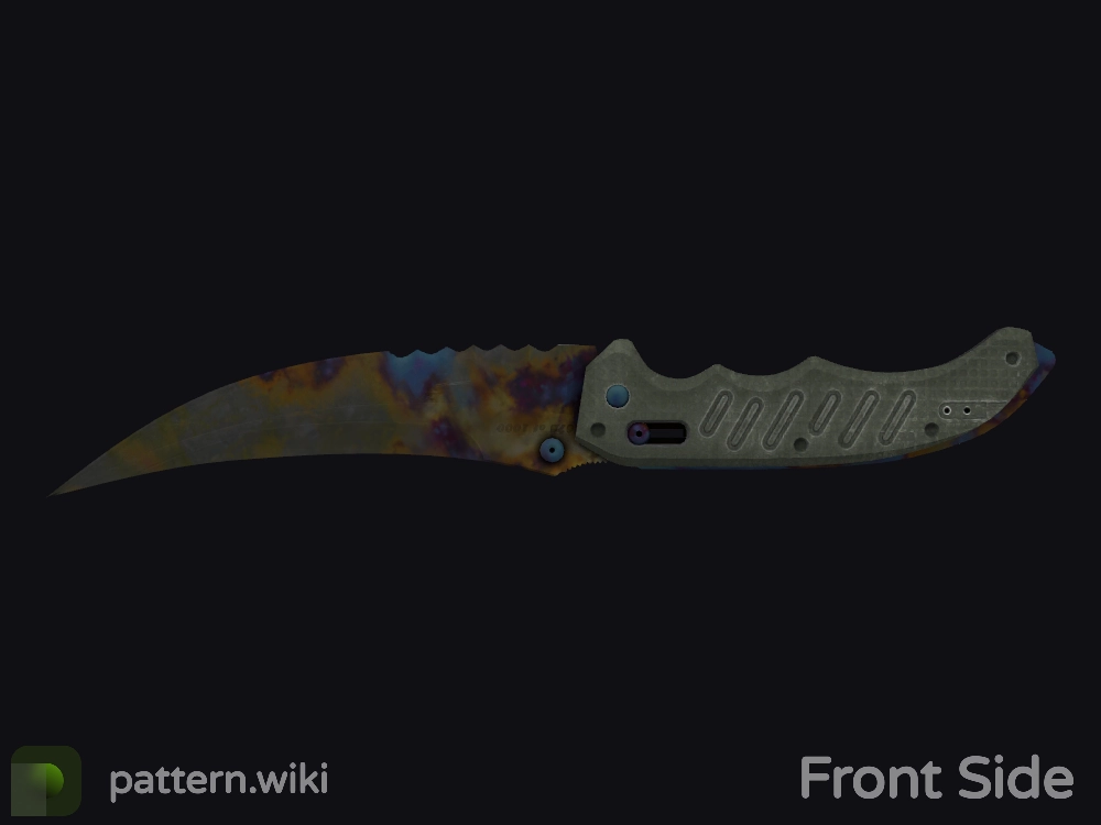 Flip Knife Case Hardened seed 483