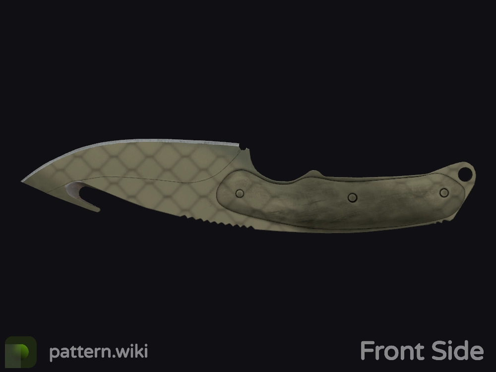 Gut Knife Safari Mesh seed 925