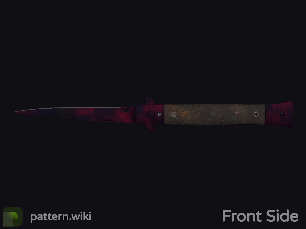 Stiletto Knife Doppler seed 682