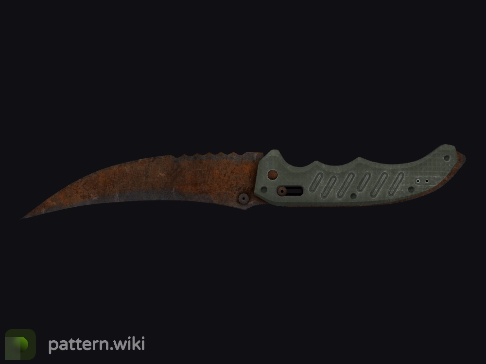 Flip Knife Rust Coat seed 741