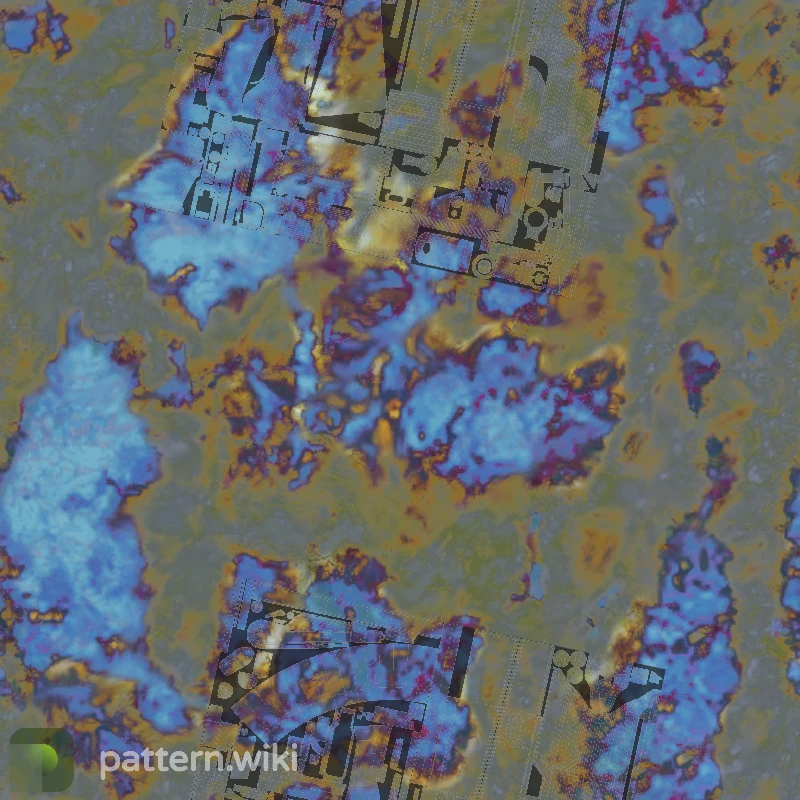 AK-47 Case Hardened seed 584 pattern template