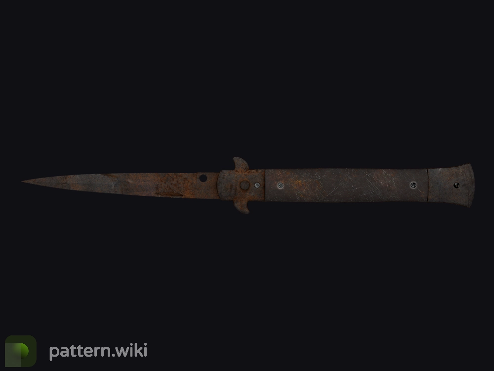 Stiletto Knife Rust Coat seed 88