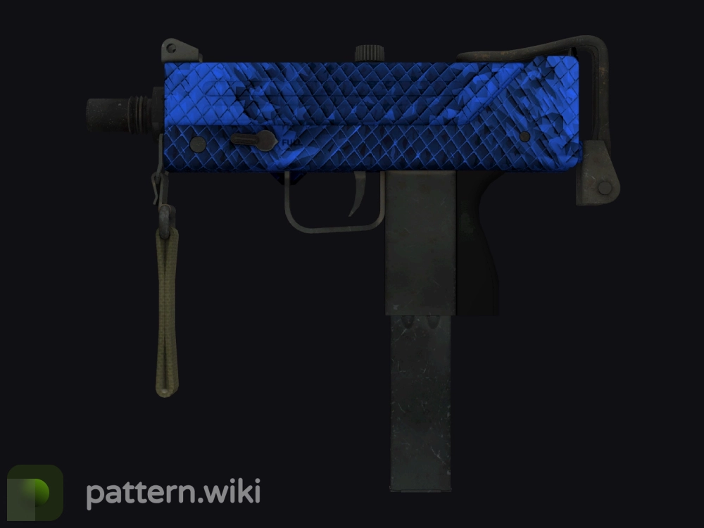 MAC-10 Lapis Gator seed 596