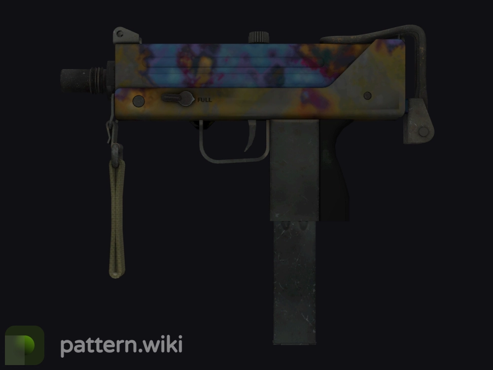 MAC-10 Case Hardened seed 810