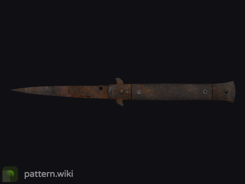 Stiletto Knife Rust Coat seed 446