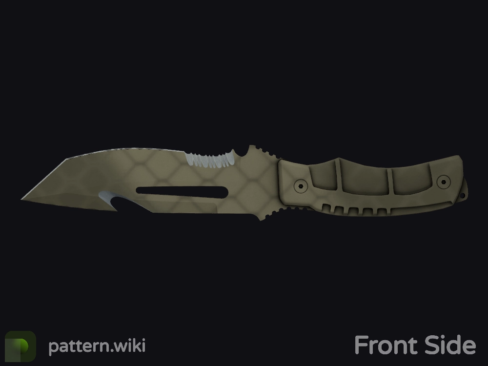 Survival Knife Safari Mesh seed 336