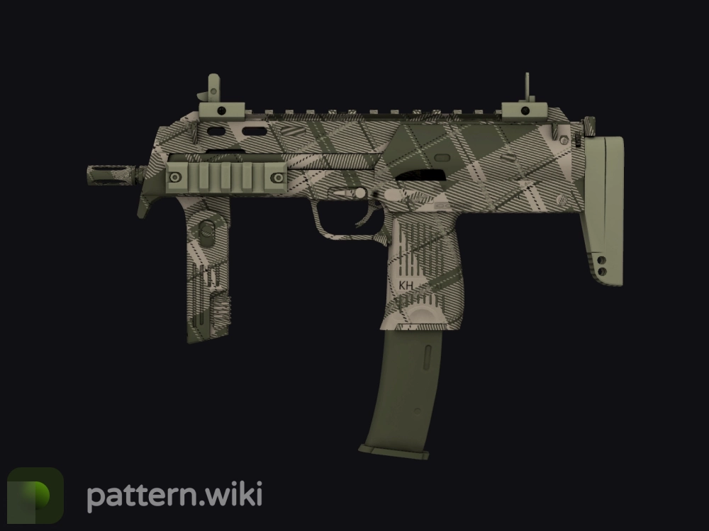 MP7 Olive Plaid seed 424