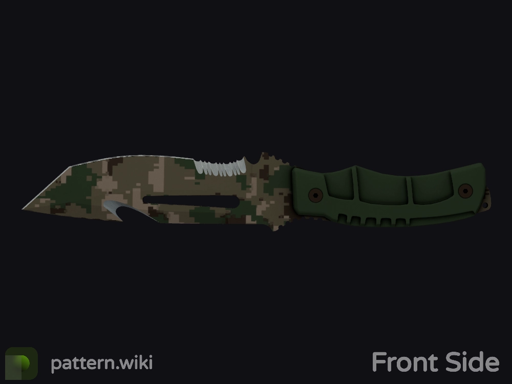 Survival Knife Forest DDPAT seed 100