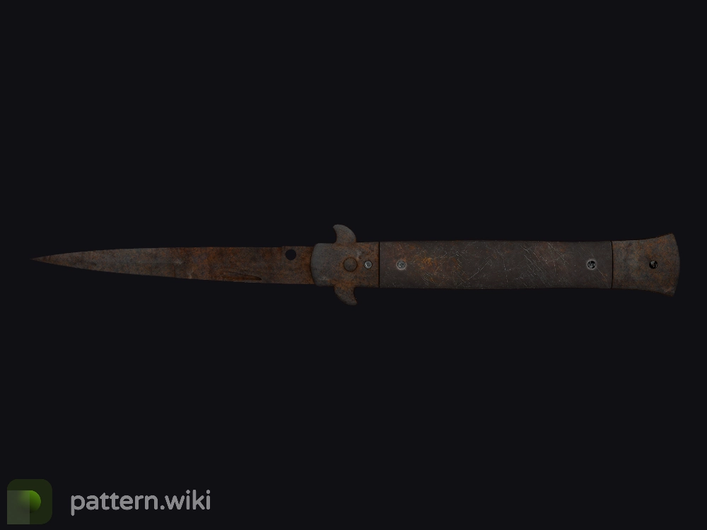 Stiletto Knife Rust Coat seed 977