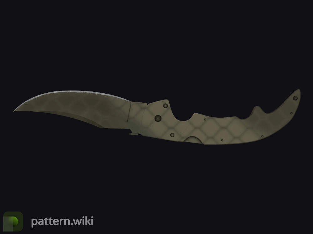 Falchion Knife Safari Mesh seed 179