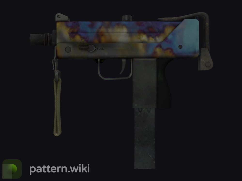 MAC-10 Case Hardened seed 761