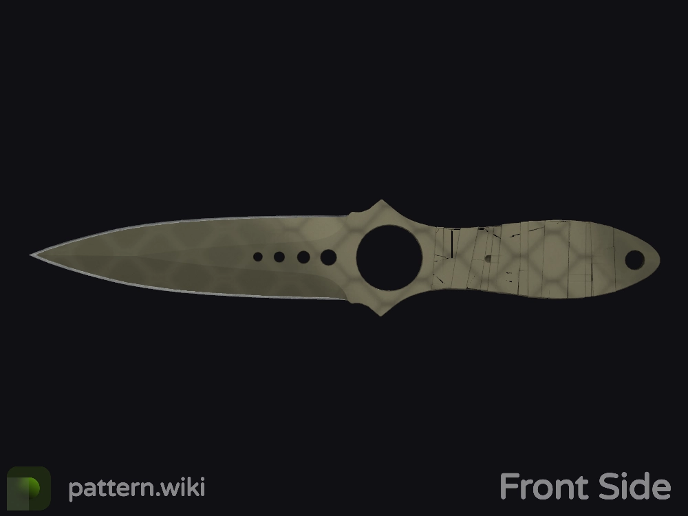 Skeleton Knife Safari Mesh seed 186